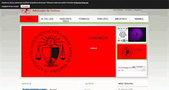 Desktop Screenshot of advocatstortosa.com